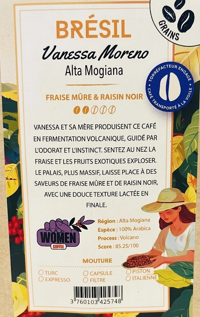 Brésil Vanessa Moreno : notre nouveau café en avant-première dès vendredi